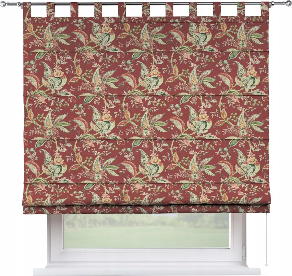 Kész római roló Verona 120x160cm piros