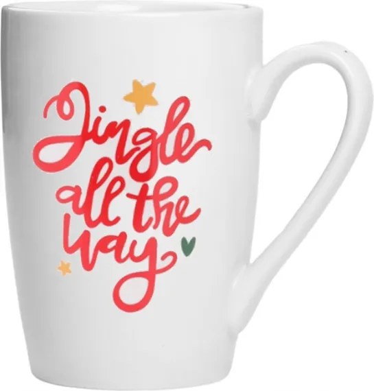 Karácsonyi bögre Mikulás Mikulásnapi Ünnepi Ajándék Fehér