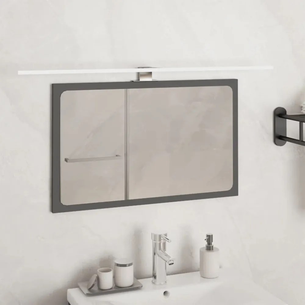 meleg fehér LED-es tükörlámpa 7,5 W 80 cm 3000 K