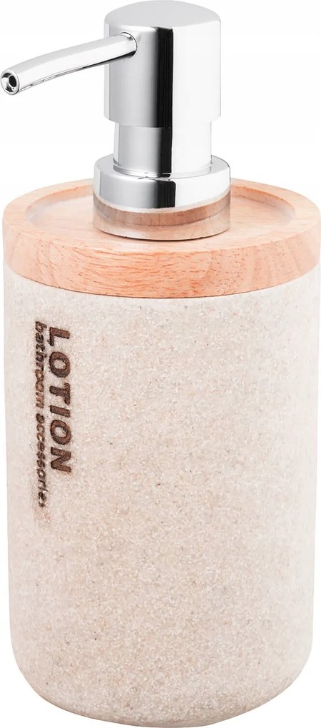 Funkcionális Dakar szappan adagoló bézs színben Kényelmes használat