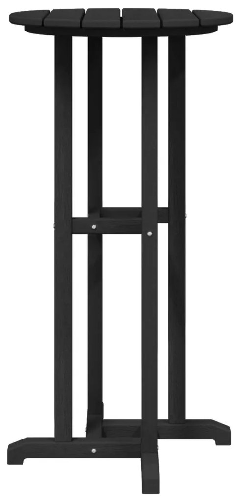 Bárasztal Fekete 55x55x107 cm HDPE