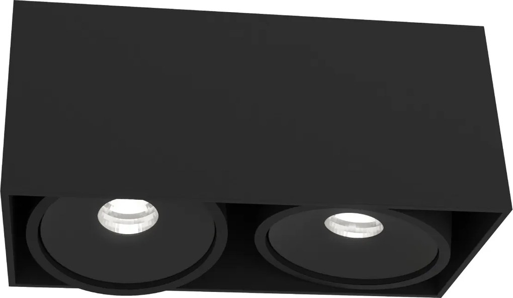 Spot kettő az egyben Cardi II Nero Ufo Nero fekete hálószobai műholdak