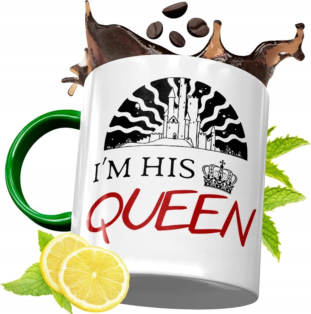 Zöld Bögre Feleség Barátnőjének Ajándék fényképes nyomattal