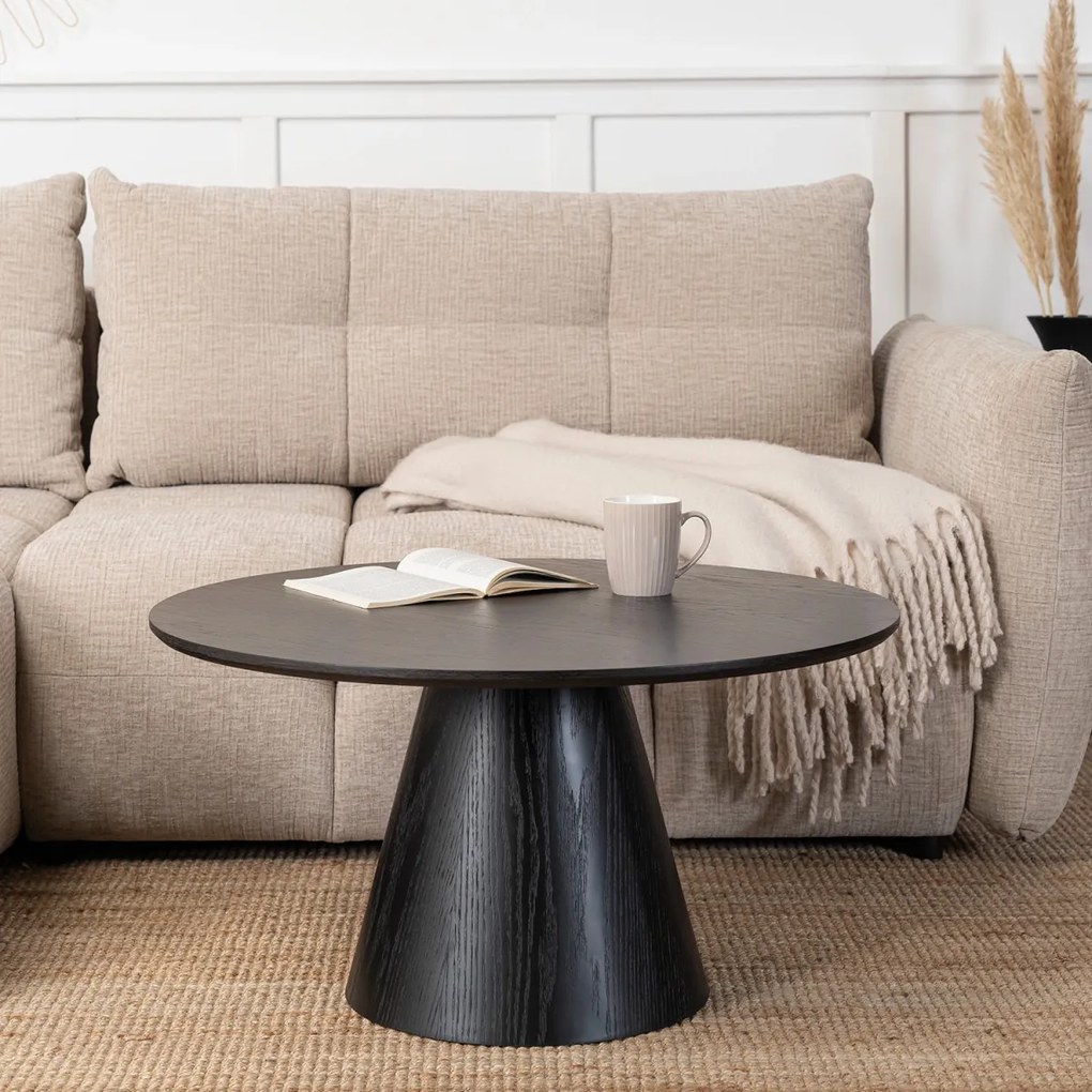 Asztal fekete színben CASSANDER MAX