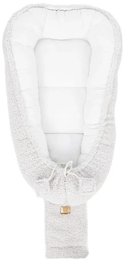 Elefántcsont színű babafészek 55x83 cm – Meowbaby