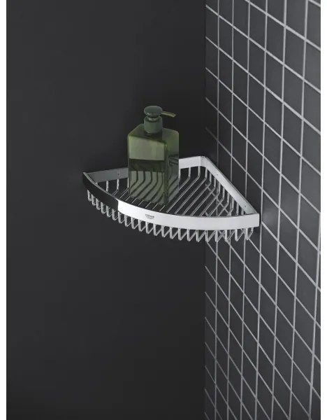 GROHE 40809000 - Drótkosaras szappantartó SELECTION CUBE 20 × 20 cm fényes króm
