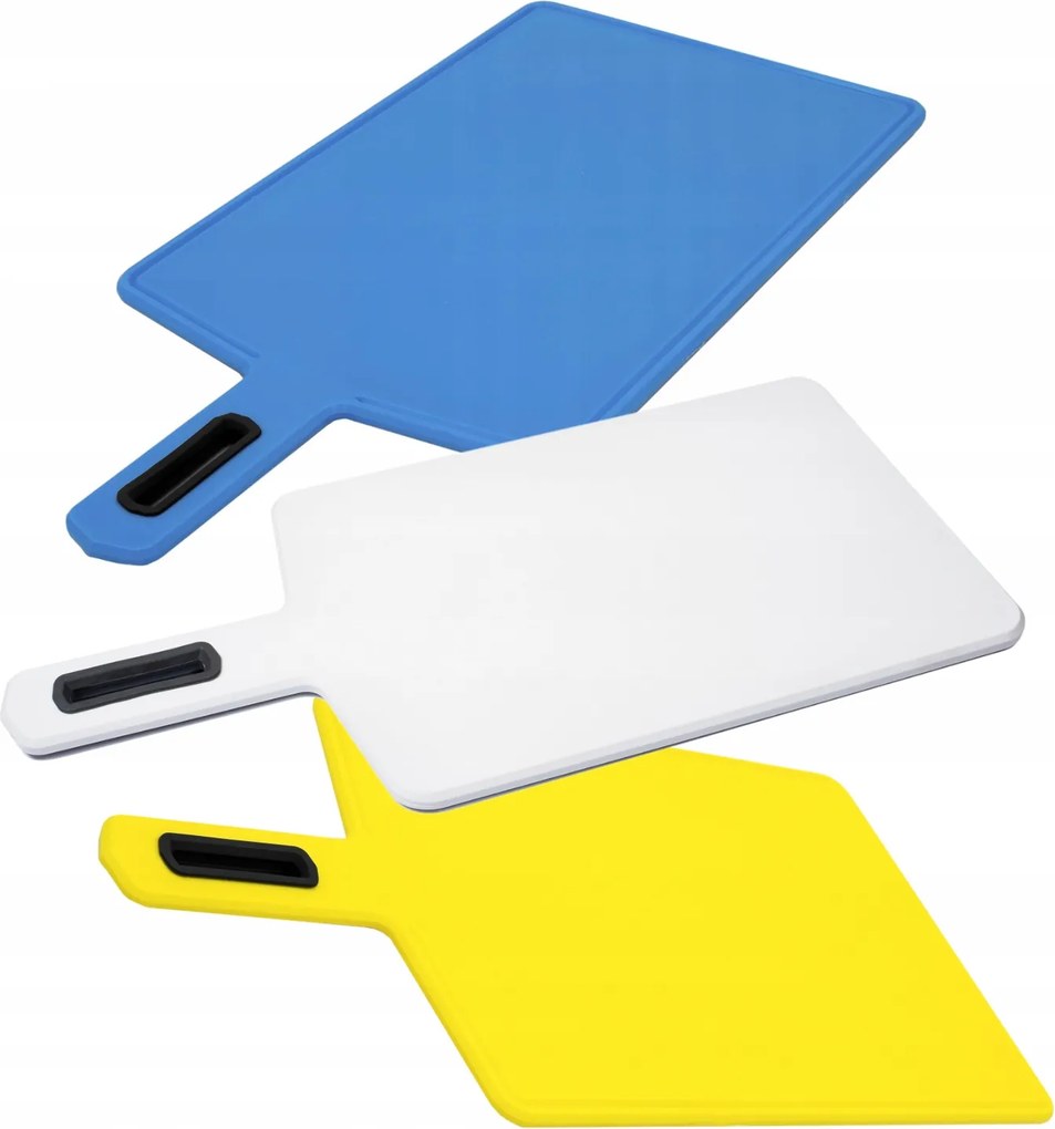 3 Db-os Vágódeszka Szett Színes Bpa Free