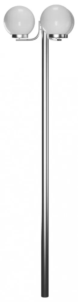 kerti lámpaoszlop 3 burával 220 cm