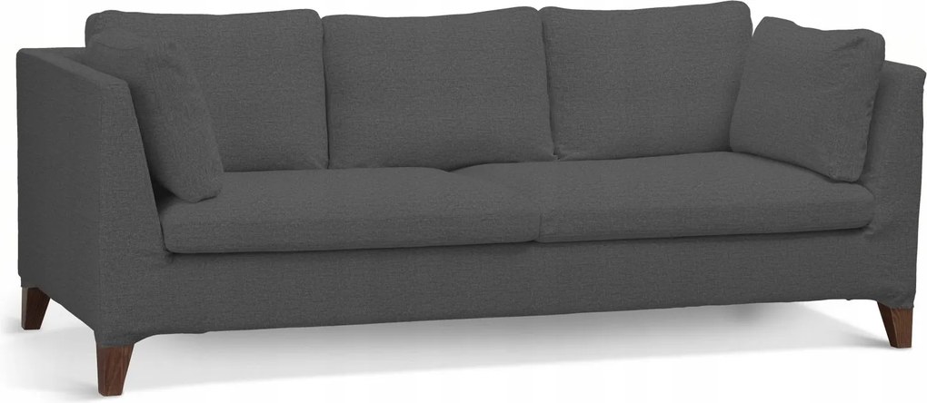 Dekoria Stockholm 3 személyes kanapé huzat Ikea szürke
