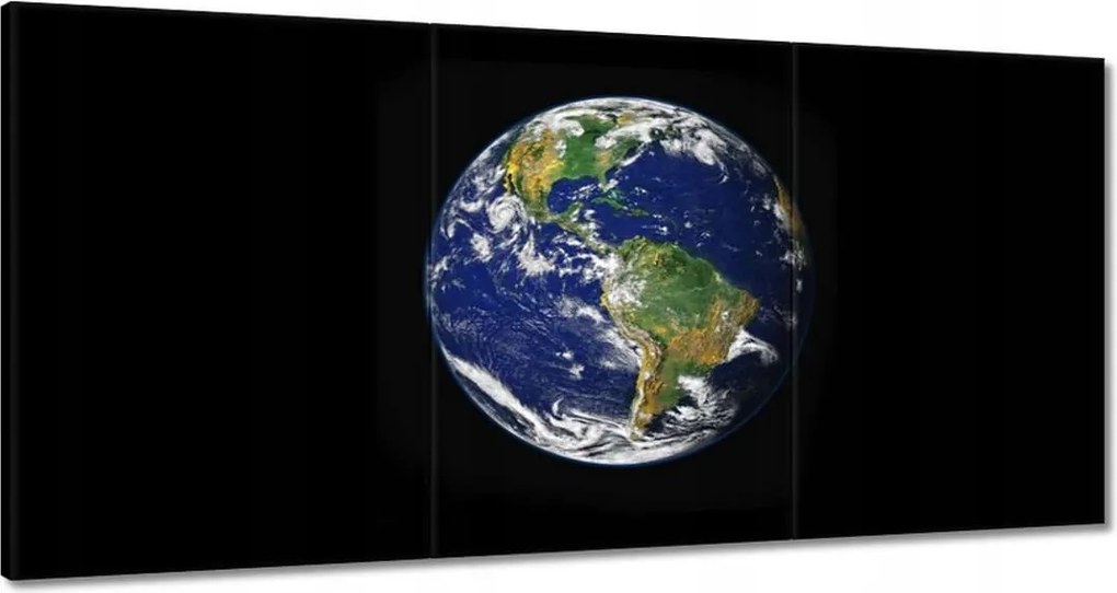 Festmények 180x90 Föld Kilátás az űrből
