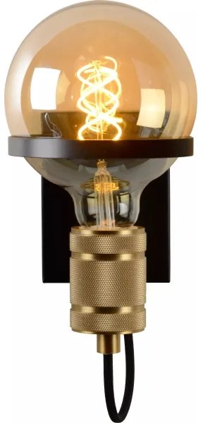 Lucide 30271/01/30 - Fali lámpa OTTELIEN 1xE27/60W/230V fekete