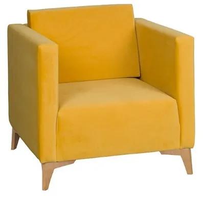 RUBIN kárpitozott fotel, 76x73,5x82 cm, solo 257