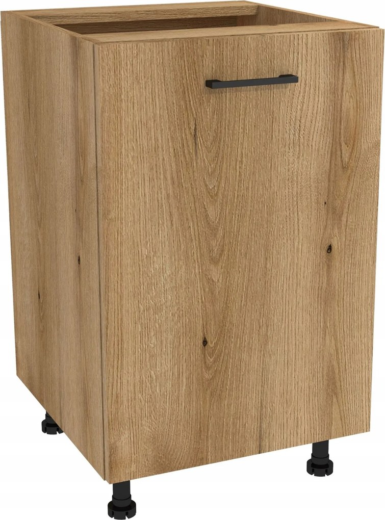 Konyhaszekrény alsó 50 Capri korpusz tölgy Evoke front tölgy Evoke