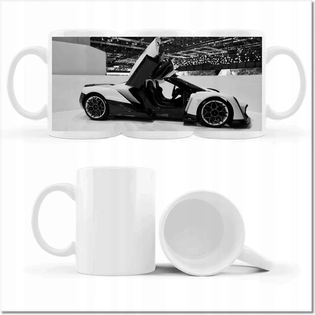 Autós fényképes bögre