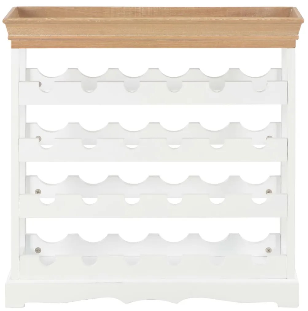 Fehér MDF borszekrény 70 x 22,5 x 70,5 cm