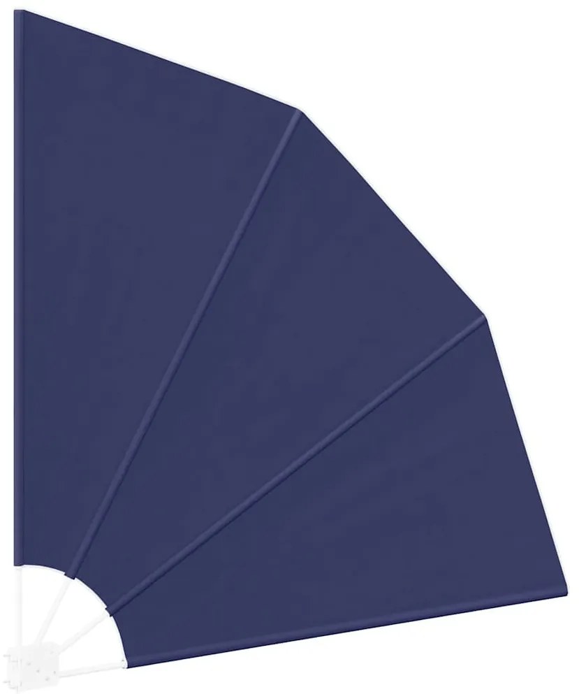 Erkély adatvédelmi képernyő Tengerészkék 160 x 160 cm szövet