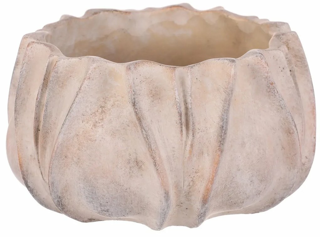 Beton edényfedő S, bézs szürke, 20 x 11 cm, 20 cm