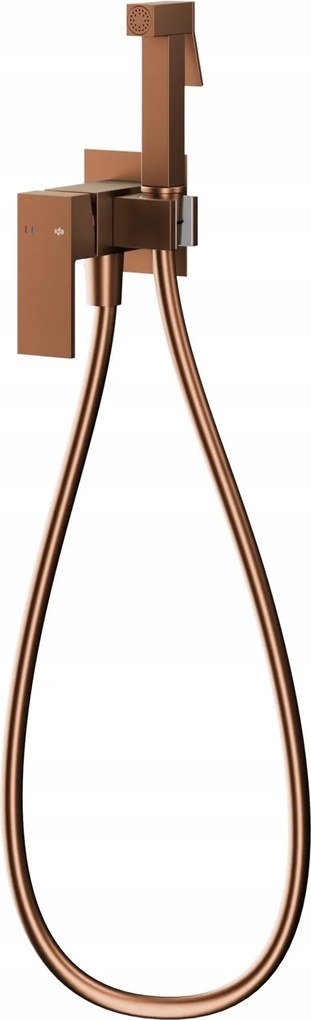 Kfa Süllyesztett Bidé Csaptelep Logon, Brushed Rose Gold Pvd