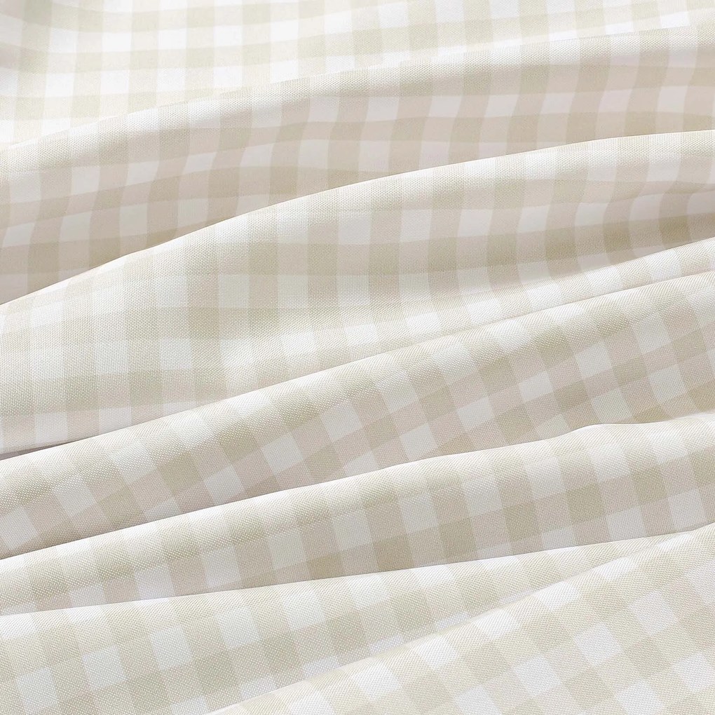 Goldea teflonbevonatú reggeliző alátét - bézs kockás - 2db 30 x 40 cm