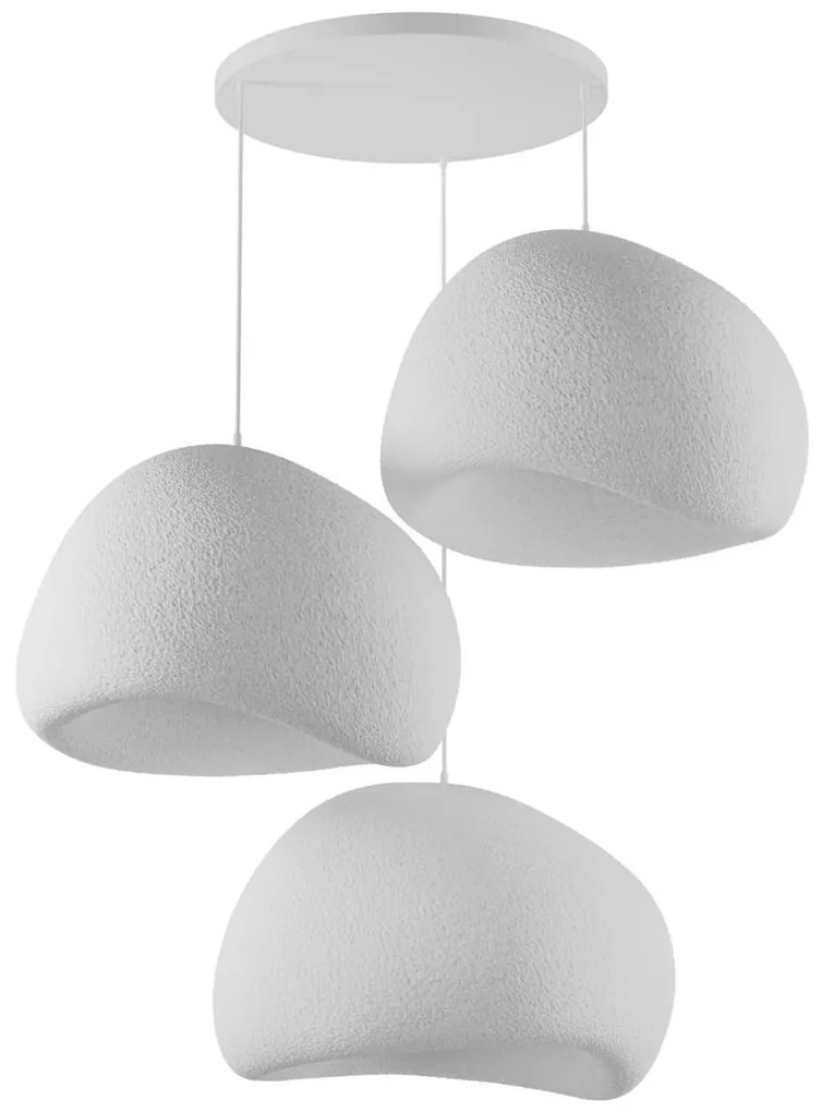 Függőlámpa - Wabi Sabi Claylights - Fehér