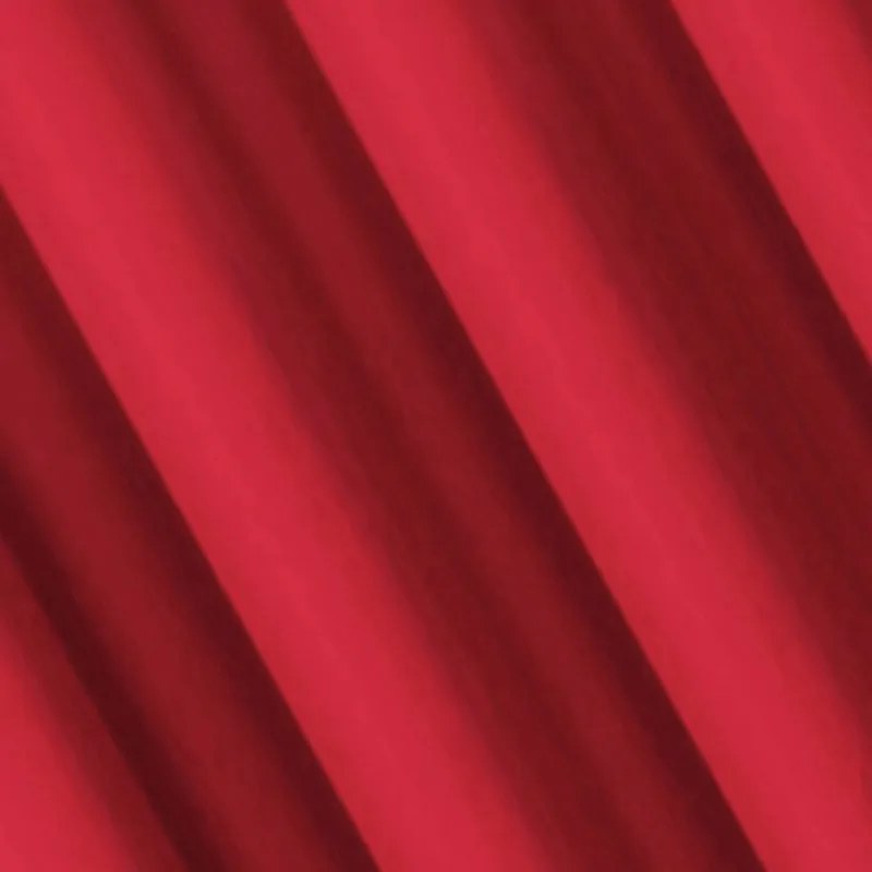 Kész drapéria karikákon Design 91 140x250cm Piros