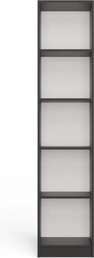R40 polcos szekrény, 40x182x30 cm, antracit