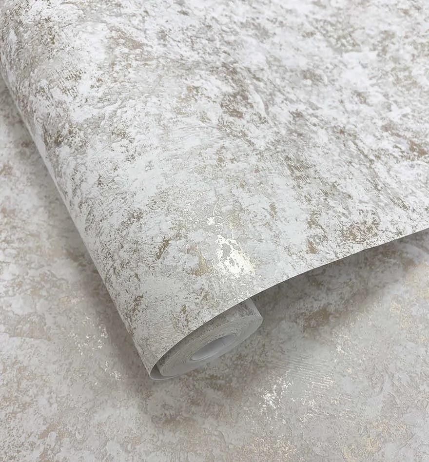 Holden Decor Essence Pyrite szürke fémhatású vakolathatású vlies tapéta – 66261
