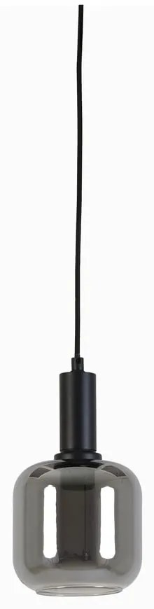 Szürke mennyezeti lámpa üveg búrával ø 21 cm Lekar – Light &amp; Living