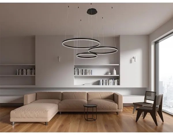 LED Dimmelhető csillár zsinóron LED/125W/230V 3000-6500K + távirányítás