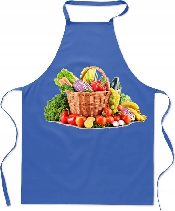Konyhai kötény Zöldség-gyümölcs kosár