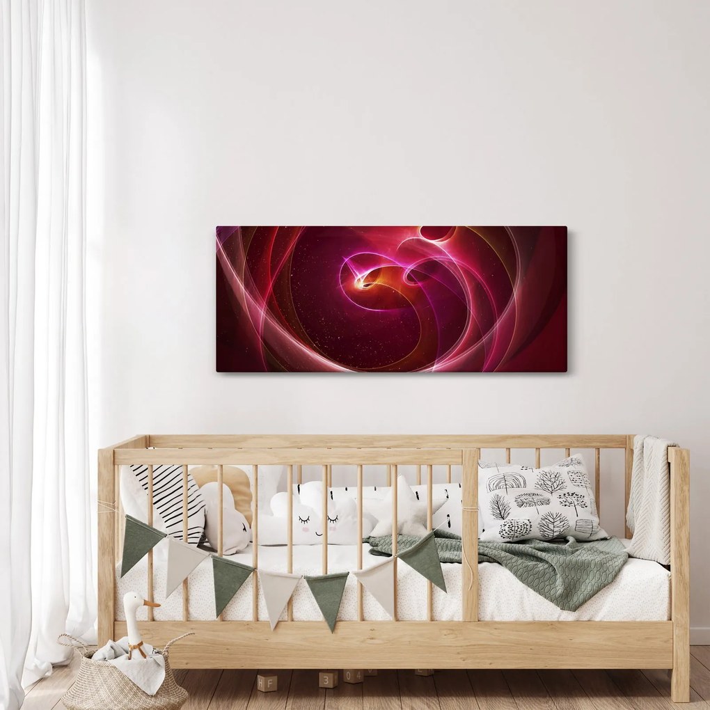 Kép - Világos vonalak (120x50 cm)
