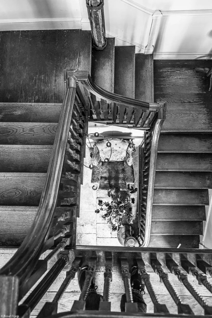 Poszter 20x30cm Fa lépcső a házban, Assaf Frank