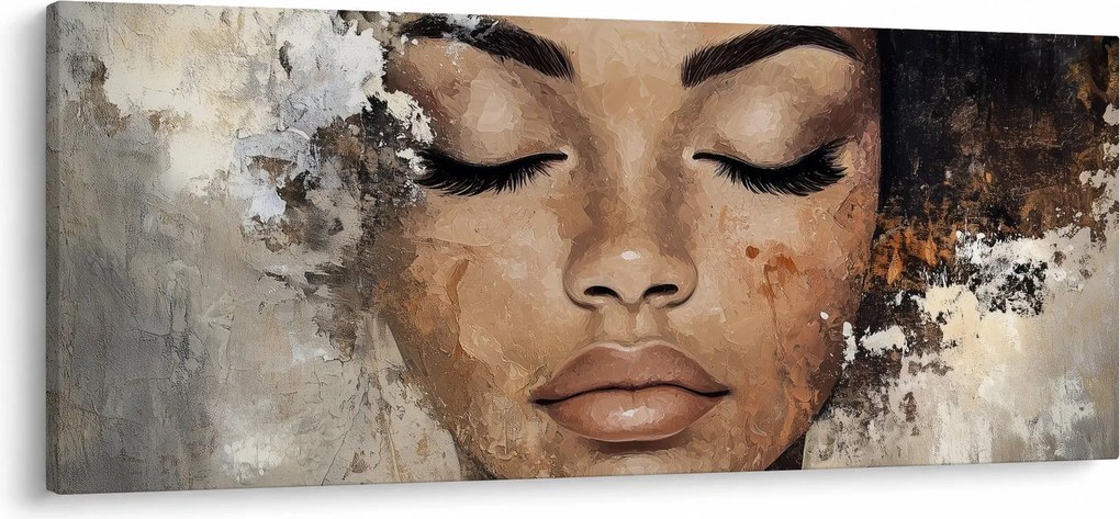 Kép - Női portré (120x50 cm)