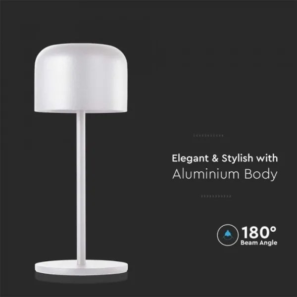 LED Dimmelhető asztali lámpa LED/1,5W/5V 2700-5700K IP54 fehér
