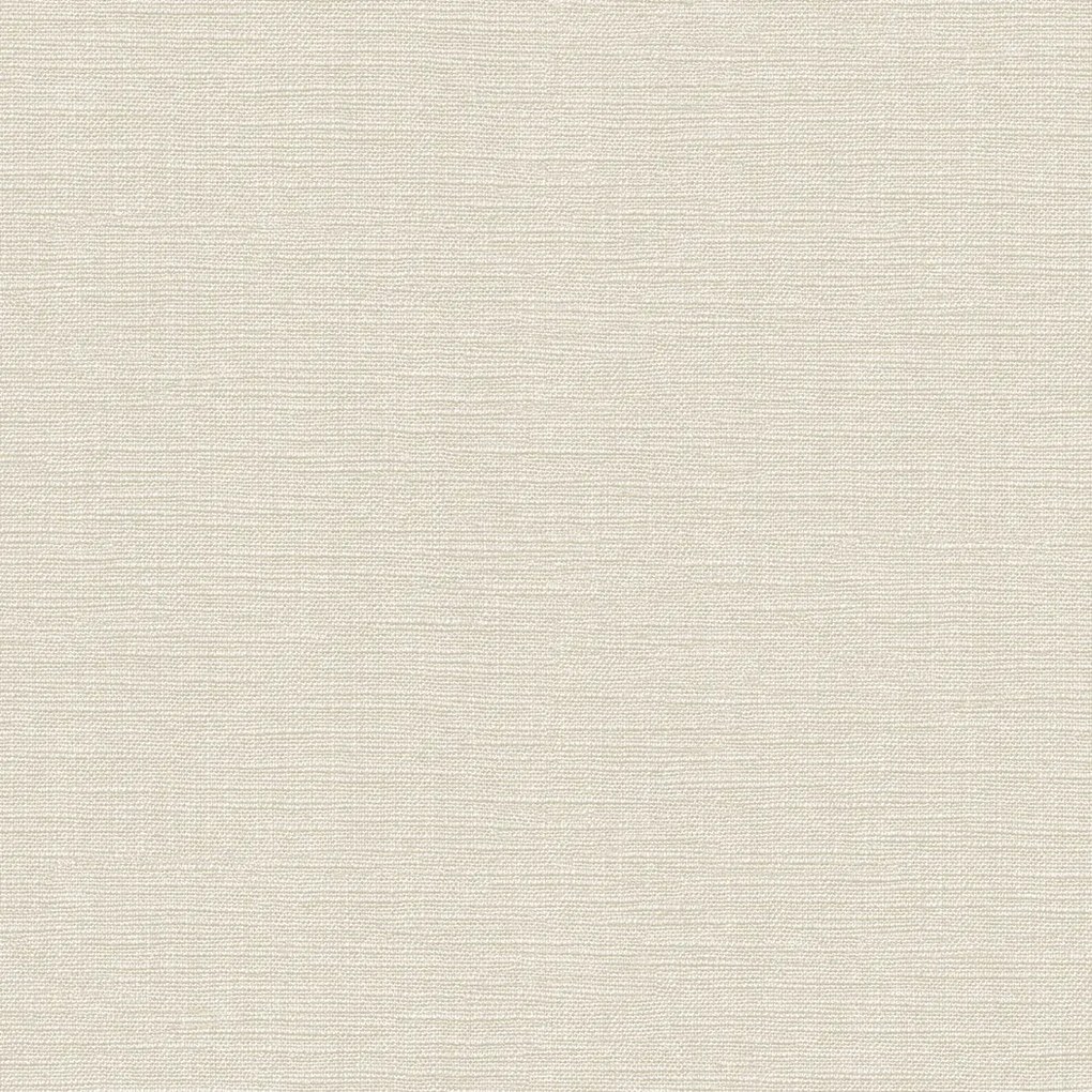 Textilhatás krémszínű vinil tapéta flizelin