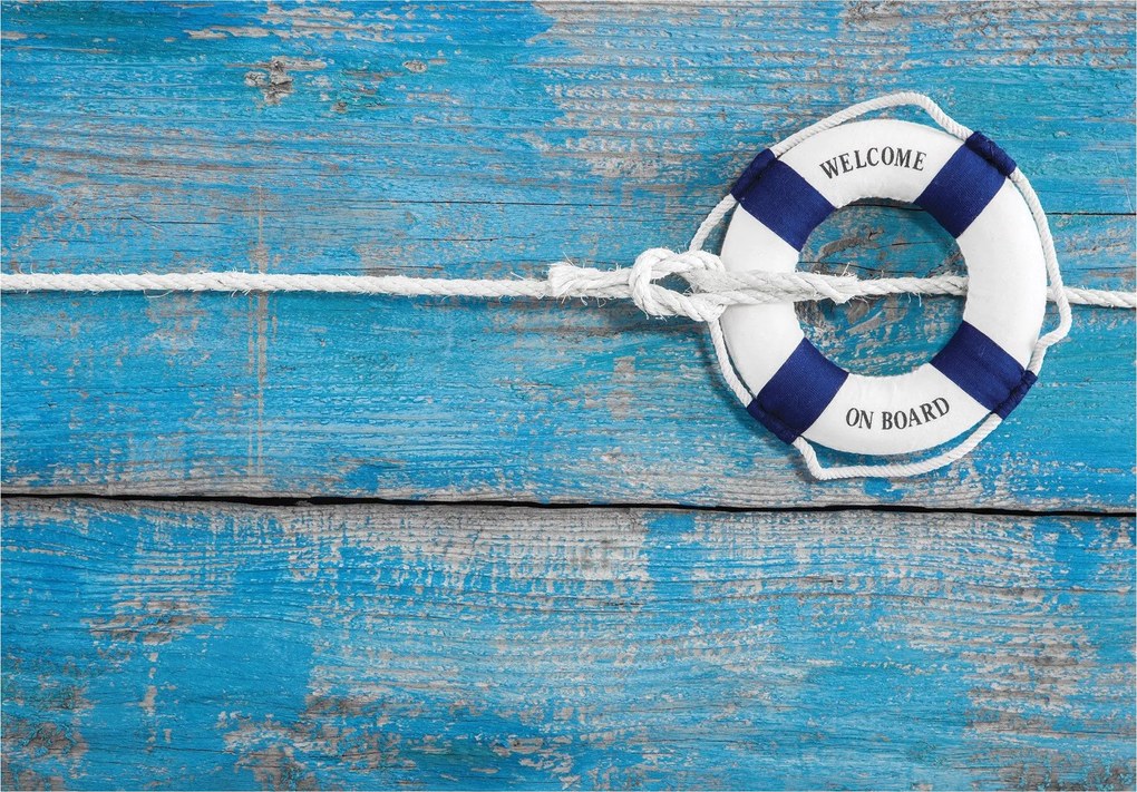Fotótapéta Tengeri üdvözlés a fedélzeten vinil 416x254 +ragasztó