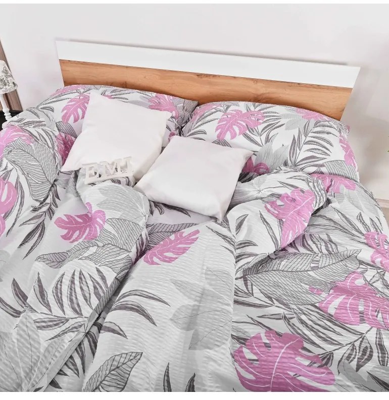 EMI Kaus krepp ágyneműhuzat, A standard egyszemélyes ágy szett tartalma: 1x 140x200 + 1x 70x90