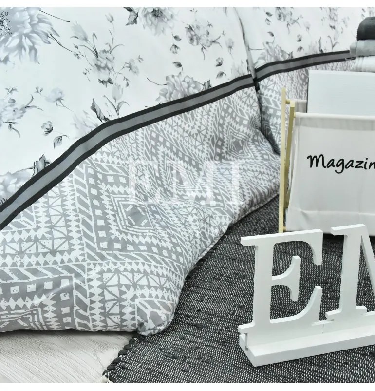 EMI Symphony szatén ágyneműhuzat, A standard egyszemélyes ágy szett tartalma: 1x 140x200 + 1x 70x90