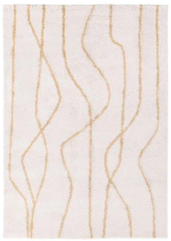 Krémszínű szőnyeg 140x200 cm Routa – Universal