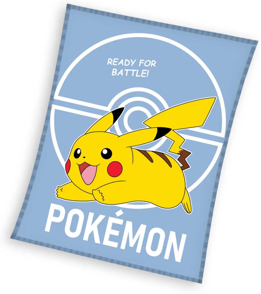 Pokémon Ready for Battle flanel polár takaró 110x140cm