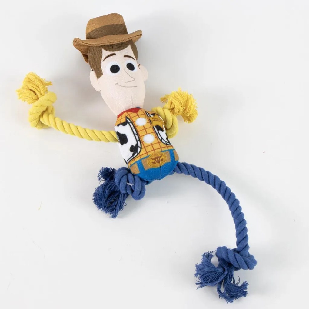 Disney Játékháború Woody sípoló kötél kutyajáték 20 cm