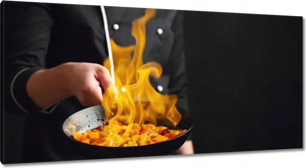 Képek 115x55 Szakács szakács tűz