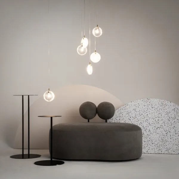 Maytoni MOD254PL-05BS - Csillár zsinóron FROZEN 5xG4/28W/230V réz