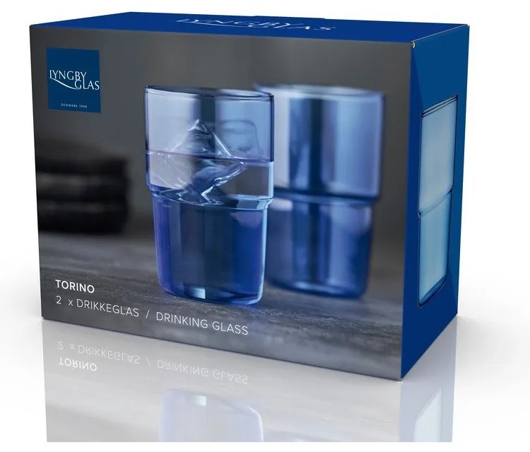 Pohár szett 2 db-os 400 ml Torino – Lyngby Glas