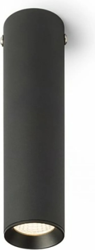 Rendl Riga 18 fekete Led mennyezeti lámpa 4.5W 3000K 38° modern design