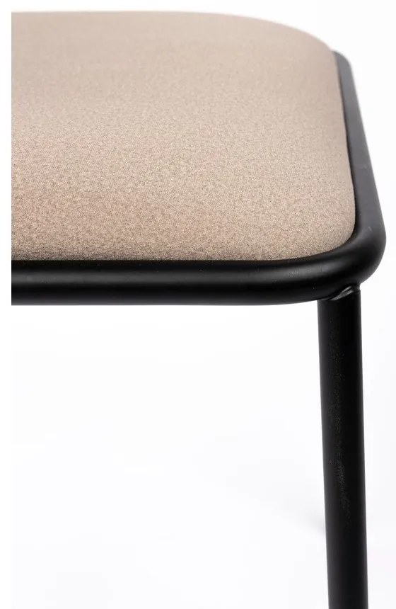 Bézs étkezőszék szett 2 db-os Alba – Zuiver