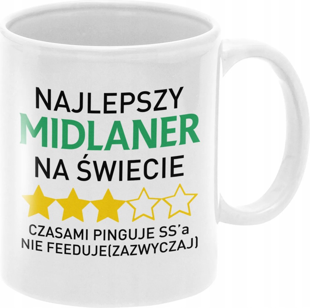 A Világ Legjobb Midlaner Bögre League Of Legends 330ml Csomagolás