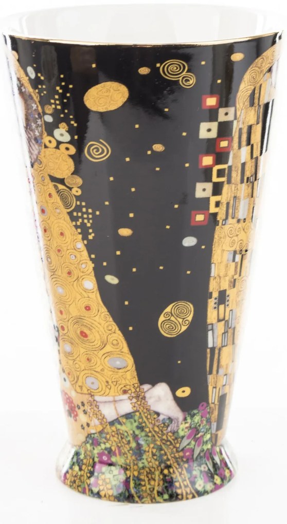 Porcelán bögre többszínű 15,5x13x9,5cm Klimt: A csók