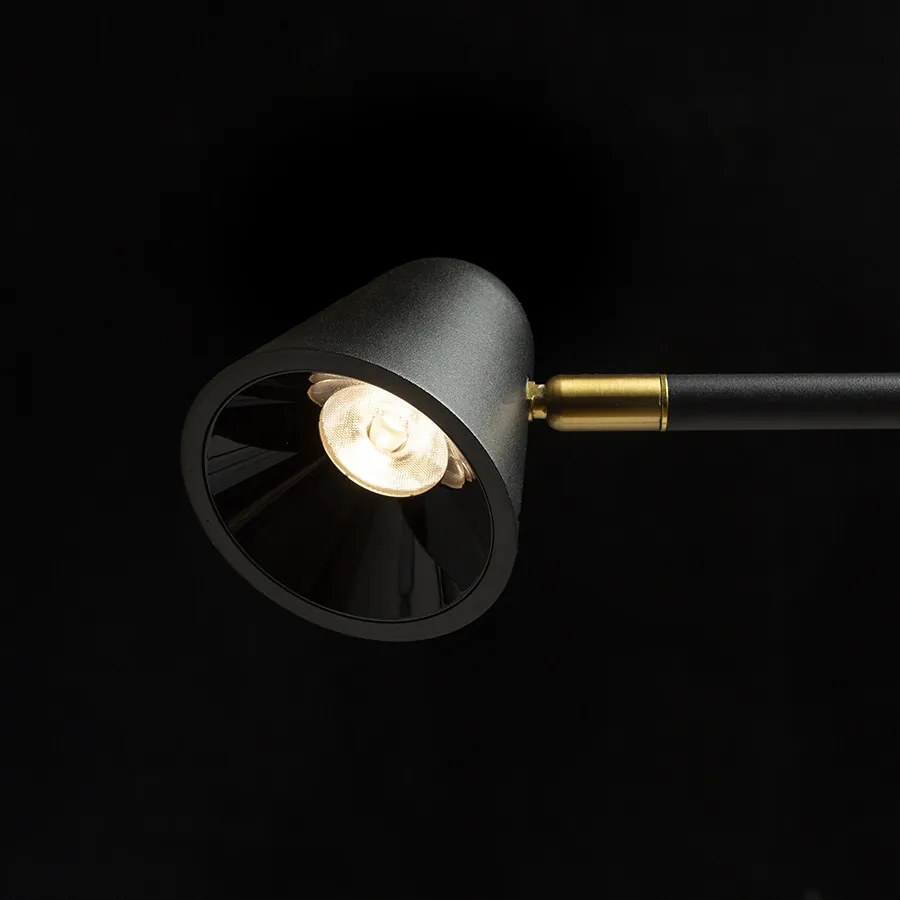 RENDL STIG stojanová černá 230V LED 8.4W 34° 3000K