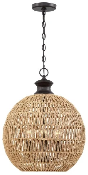 Quoizel QZ-CASABLANCA-3P-PBZ - Láncos csillár CASABLANCA 3xE27/60W/230V